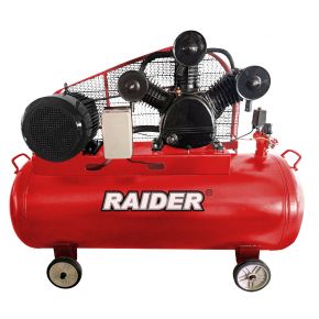 RAIDER RD-AC06 3 dugattyús kompresszor, 270l, 7,5kW, 900L/min, 380V, 10bar