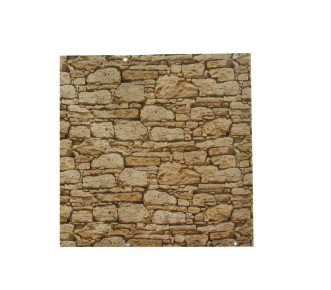 Chomik Kerítés dekor kőmintával 90X500cm