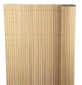 Kerítés 1x3m PVC 1300g/m2 bambusz